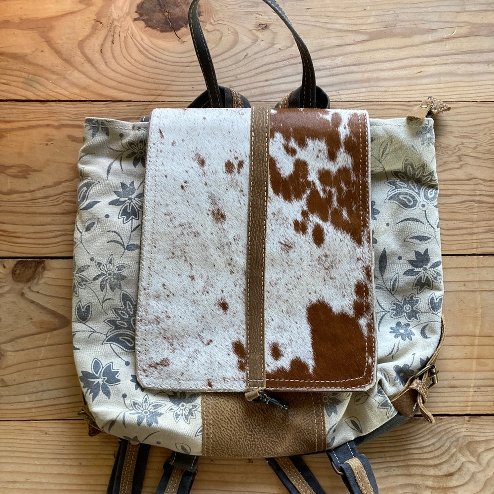 MYRA Cowhide Backpack
